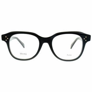 CELINE PHOEBE PHILO - BLACK SQUARE GLASSES (no prescription) CELINE CL50049I 001